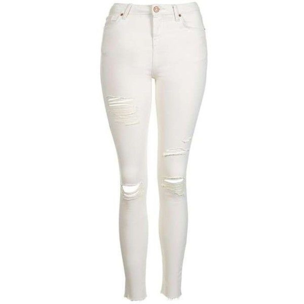 Topshop Jamie Destroyed Skinny Jeans